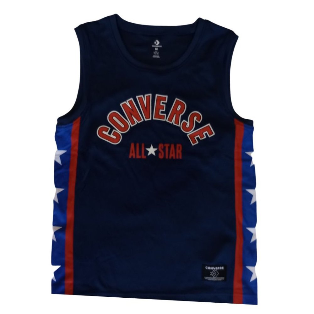 CONVERSE ALL STAR Sports Basketball Jersey, Casual Sleeveless Tank Tops For boys